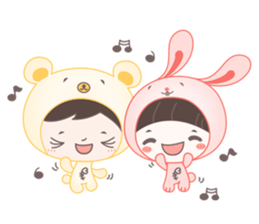 MoMo & GoGo (daily) sticker #12810037