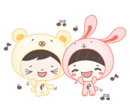 MoMo & GoGo (daily) sticker #12810037