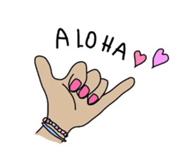 ALOHA STICKER part2 sticker #12810132