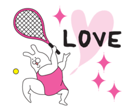 Tennis, fond, USAPPI sticker #12810146