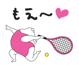 Tennis, fond, USAPPI sticker #12810147