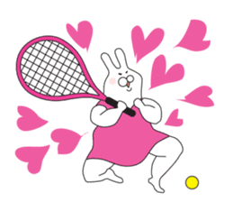 Tennis, fond, USAPPI sticker #12810156