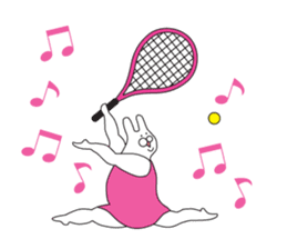 Tennis, fond, USAPPI sticker #12810161