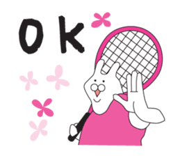 Tennis, fond, USAPPI sticker #12810164