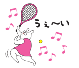 Tennis, fond, USAPPI sticker #12810167