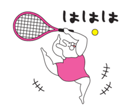 Tennis, fond, USAPPI sticker #12810172