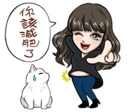 JESSE TANG's Family - Moe Stickers sticker #12810193