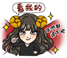 JESSE TANG's Family - Moe Stickers sticker #12810210
