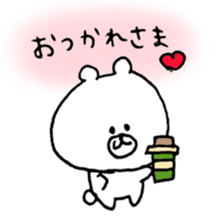 loose bear2 sticker #12810344