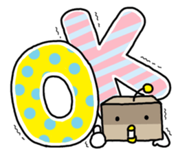 Lazy ROBOT Daily conversation sticker #12810506