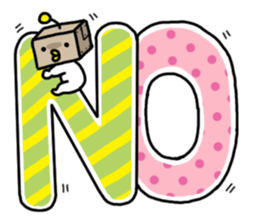 Lazy ROBOT Daily conversation sticker #12810512