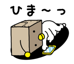 Lazy ROBOT Daily conversation sticker #12810514