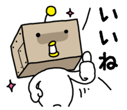 Lazy ROBOT Daily conversation sticker #12810526