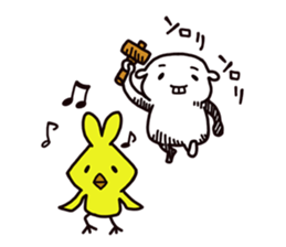 White it sticker #12811265