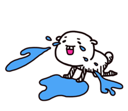 White it sticker #12811269