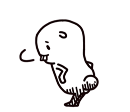 White it sticker #12811275