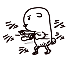 White it sticker #12811276