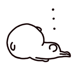 White it sticker #12811279