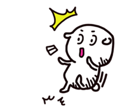 White it sticker #12811282