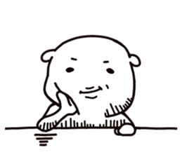 White it sticker #12811283