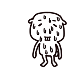 White it sticker #12811284