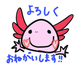 Axolotl`s Sticker sticker #12811344