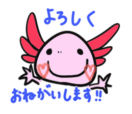 Axolotl`s Sticker sticker #12811344