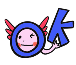 Axolotl`s Sticker sticker #12811348