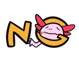 Axolotl`s Sticker sticker #12811349