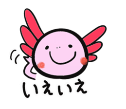 Axolotl`s Sticker sticker #12811353