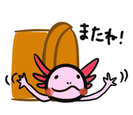 Axolotl`s Sticker sticker #12811356