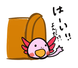 Axolotl`s Sticker sticker #12811357