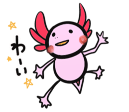 Axolotl`s Sticker sticker #12811359