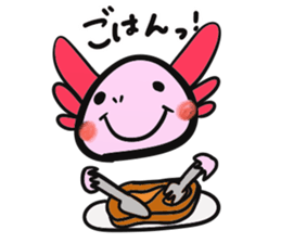 Axolotl`s Sticker sticker #12811363