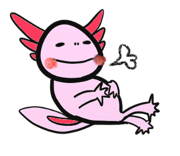 Axolotl`s Sticker sticker #12811364