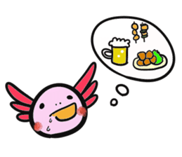Axolotl`s Sticker sticker #12811369
