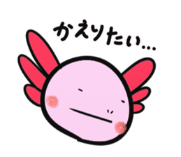 Axolotl`s Sticker sticker #12811370