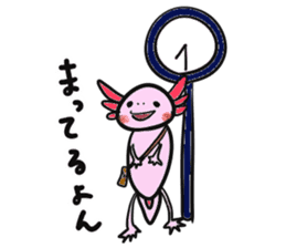 Axolotl`s Sticker sticker #12811371