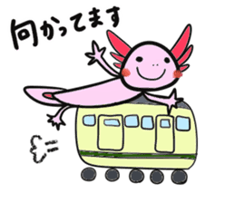 Axolotl`s Sticker sticker #12811372