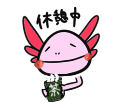 Axolotl`s Sticker sticker #12811374