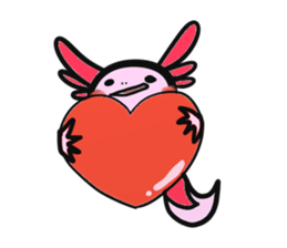 Axolotl`s Sticker sticker #12811376