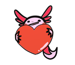Axolotl`s Sticker sticker #12811376