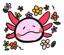 Axolotl`s Sticker sticker #12811377