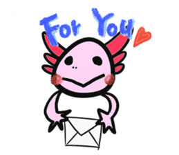 Axolotl`s Sticker sticker #12811379
