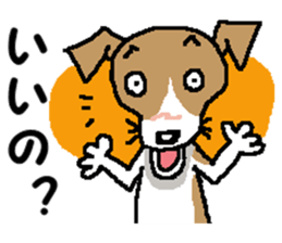 Jack dog 6 sticker #12812624