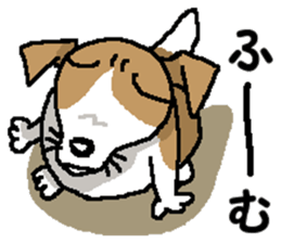 Jack dog 6 sticker #12812654