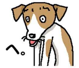 Jack dog 6 sticker #12812655