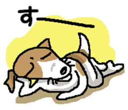 Jack dog 6 sticker #12812661