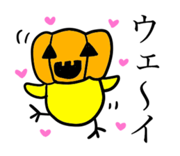 Kawawii Bird Autumn sticker #12812914