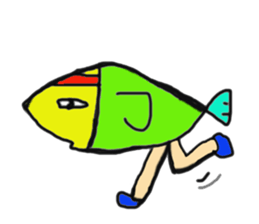 Seafood sticker #12812945